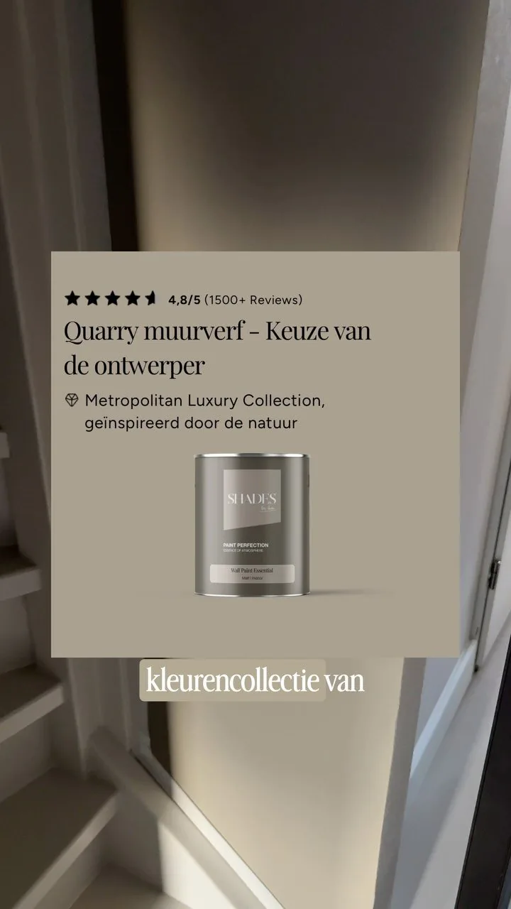 Hal make-over met Quarry muurverf